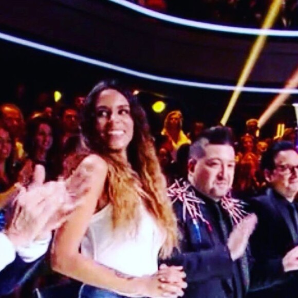 Shy'm sur le plateau de Danse avec les stars, le 16 novembre 2019