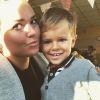 Kelly Helard des "Ch'tis" complice avec son fils Lyam sur Instagram, le 2 septembre 2019
