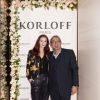 Exclusif - Audrey Fleurot et Bassam Azakir (CEO de Korloff) assistent à la réouverture de la boutique de joaillerie "Korloff", rue de la Paix à Paris le 24 octobre 2019. © Jack Tribeca/Bestimage