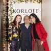 Exclusif - Audrey Fleurot, Bassam Azakir (CEO de Korloff) et Laurie Cholewa assistent à la réouverture de la boutique de joaillerie "Korloff", rue de la Paix à Paris le 24 octobre 2019. © Jack Tribeca/Bestimage