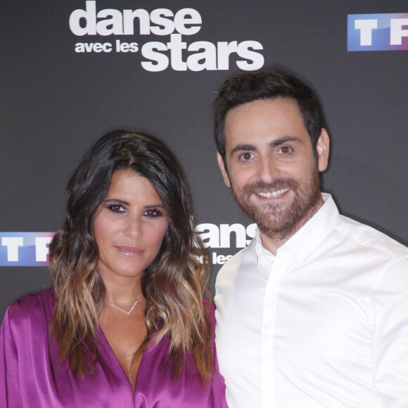 Karine Ferri , Camille Combal - Photocall de la saison 9 de l'émission "Danse avec les stars" (DALS) au siège de TF1 à Boulogne-Billancourt le 11 septembre 2018. © Christophe Aubert via Bestimage