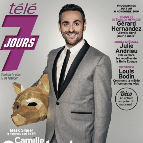 Couverture du numéro "Télé 7 Jours" du 28 octobre 2019