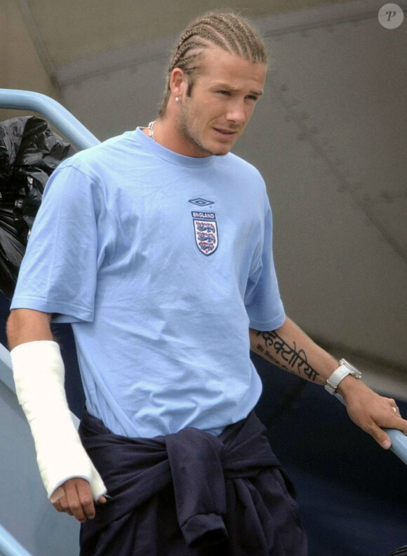 David Beckham en 2003.