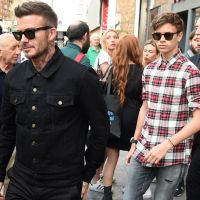 David Beckham : Son fils Romeo reproduit l'une de ses coiffures insolites