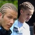 Rome Beckham a reproduit une coupe de cheveux de son père David Beckham, les tresses. Instagram, le 23 octobre 2019.