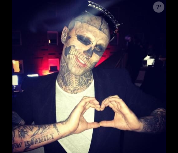 Zombie Boy sur Instagram.
