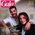 Cécilia Attias et son fils Louis Sarkozy dans le magazine "Gala", en kiosques le 31 octobre 2019.