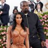 Kim Kardashian et son mari Kanye West - Arrivées des people à la 71e édition du MET Gala (Met Ball, Costume Institute Benefit) sur le thème "Camp: Notes on Fashion" au Metropolitan Museum of Art à New York, le 6 mai 2019.