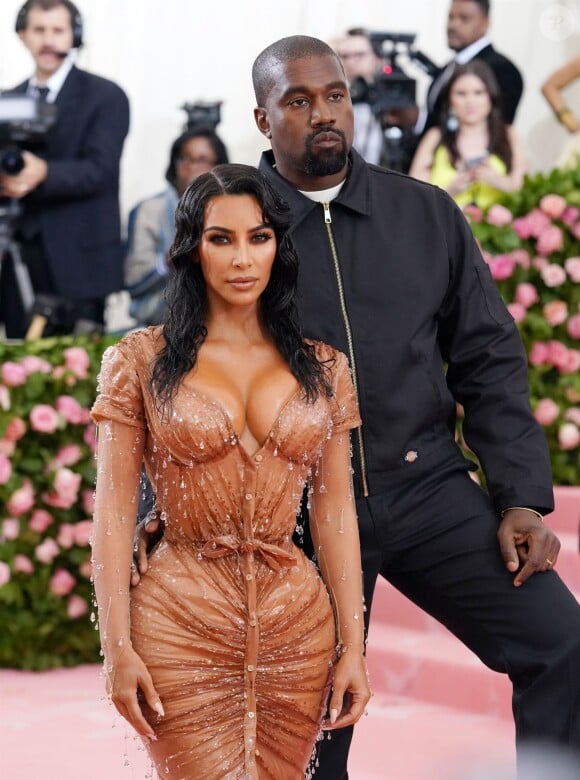 Kim Kardashian et son mari Kanye West - Arrivées des people à la 71e édition du MET Gala (Met Ball, Costume Institute Benefit) sur le thème "Camp: Notes on Fashion" au Metropolitan Museum of Art à New York, le 6 mai 2019.