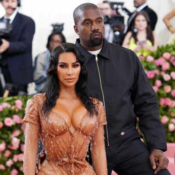Kim Kardashian et son mari Kanye West - Arrivées des people à la 71e édition du MET Gala (Met Ball, Costume Institute Benefit) sur le thème "Camp: Notes on Fashion" au Metropolitan Museum of Art à New York, le 6 mai 2019.