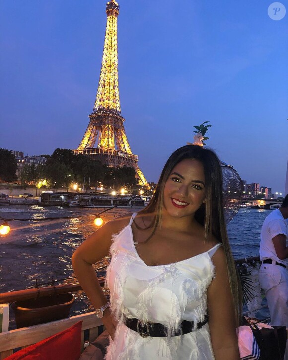 Lydia de "Pékin Express 2019" à Paris, sur Instagram, le 24 juillet