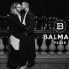 Cara Delevingne et Olivier Rousteing dans "A Night In Paris" ("Une Nuit à Paris"), pour Balmain. Novembre 2019.