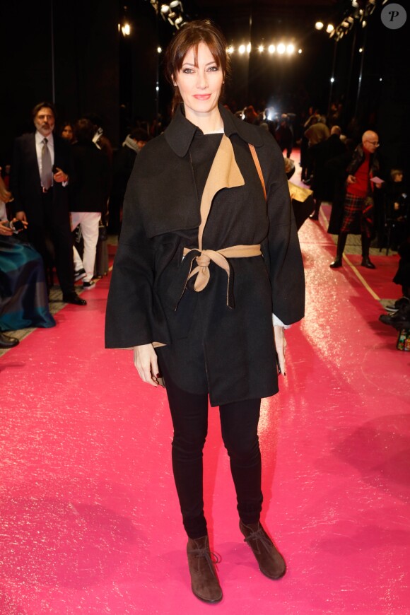 Mareva Galanter au défilé de mode Haute-Couture printemps-été 2019 "Alexis Mabille" à Paris. Le 22 janvier 2019 © CVS-Veeren / Bestimage