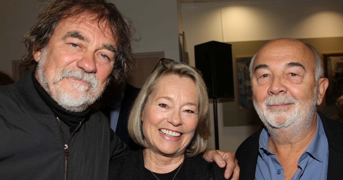 Martine Monteil Mari Exclusif - Olivier Marchal, Martine Monteil, Gérard Jugnot, parrain de