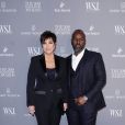 Kris Jenner et son compagnon Corey Gamble assistent à la 9ème soirée annuelle WSJ Innovators Awards au musée d'Art Moderne à New York, le 6 novembre 2019.