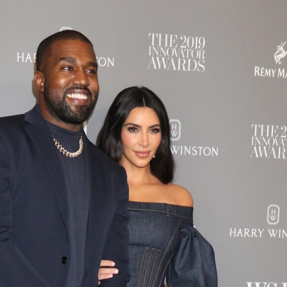 Kim Kardashian et son mari Kayne West assistent à la 9ème soirée annuelle WSJ Innovators Awards au musée d'Art Moderne à New York, le 6 novembre 2019.