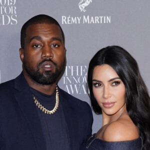 Kanye West et Kim Kardashian assistent à la 9ème soirée annuelle WSJ Innovators Awards au musée d'Art Moderne à New York, le 6 novembre 2019.