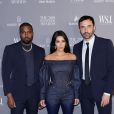 Kanye West, Kim Kardashian et Riccardo Tisci assistent à la 9ème soirée annuelle WSJ Innovators Awards au musée d'Art Moderne à New York, le 6 novembre 2019.