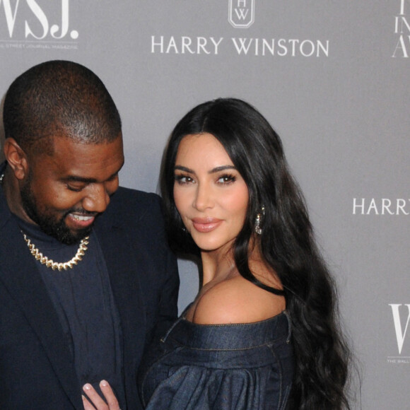 Kanye West et Kim Kardashian assistent à la 9ème soirée annuelle WSJ Innovators Awards au musée d'Art Moderne à New York, le 6 novembre 2019.