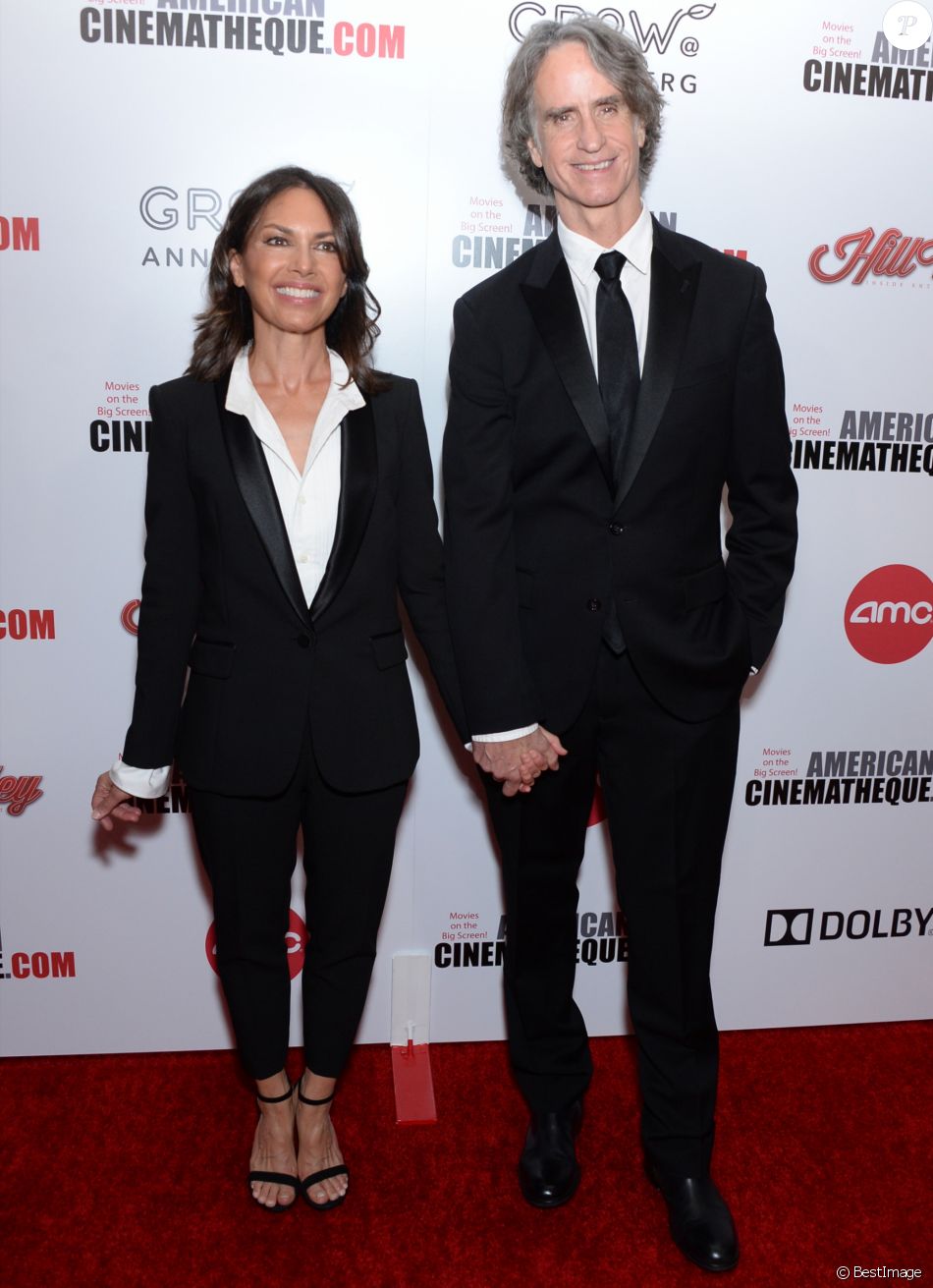 Jay Roach et sa femme Susanna Hoffs - Photocall du 33ème American Cinematheque Awards Gala à Los Angeles le 8 novembre 2019.