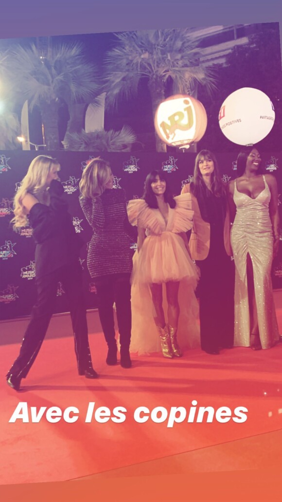 Jenifer à la 21ème cérémonie des NRJ Music Awards le 9 novembre 2019 à Cannes.