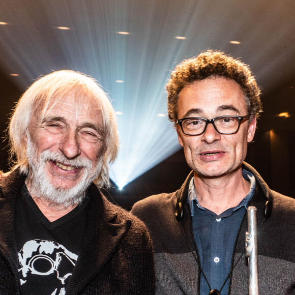 Pierre Richard et son fils Olivier Defays - Festival du cinéma et musique de film de la Baule le 9 novembre 2019. © Guillaume Collet/Bestimage