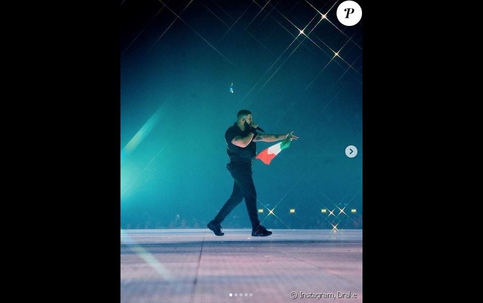 Drake en concert. Mars 2019.