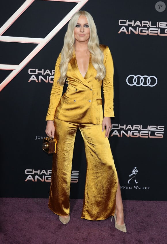 Lindsey Vonn - Les célébrités assistent à la première du film "Charlie's Angels" à Los Angeles, le 11 novembre 2019.
