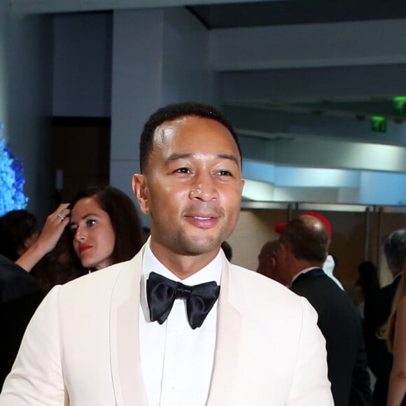 John Legend - Arrivées des people au 71 ème gala de la Croix-Rouge Monégasque à Monaco le 26 juillet 2019. © Dominique Jacovides/Bestimage