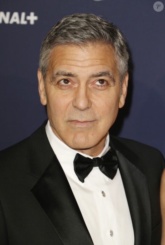George Clooney - Photocall de la 42ème cérémonie des Cesar à la salle Pleyel à Paris, le 24 février 2017. © Christophe Aubert via Bestimage