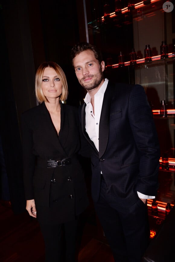Caroline Receveur et Jamie Dornan à la soirée de lancement du nouveau parfum Boss à Paris - 13 novembre 2019