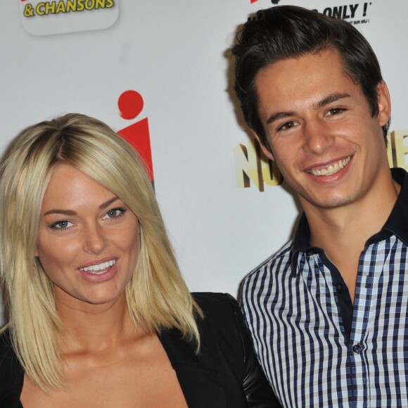 Caroline Receveur et Valentin Lucas - Paris le, 17 09 2013 - Presentation de rentree du groupe NRJ au Musee du quai Branly