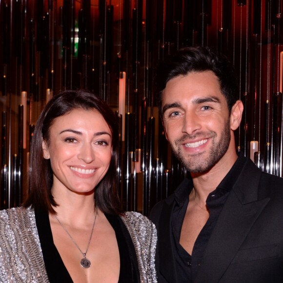 Rachel Legrain-Trapani et son petit ami Valentin Léonard à la soirée de lancement du nouveau parfum Boss à Paris - 13 novembre 2019