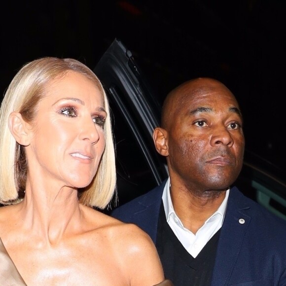 Celine Dion se rend sur le plateau de l'émission The Tonight Show avec Jimmy Fallon à New York, le 14 novembre 2019