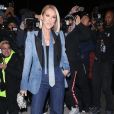 Céline Dion habillée en RVDK à la sortie de son hôtel à New York, le 14 novembre 2019