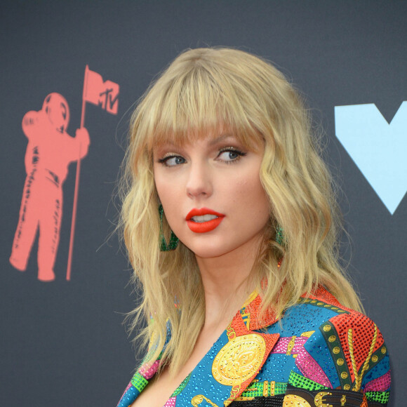Taylor Swift au photocall des MTV video music awards au Prudential Center à Newark le 26 août 2019.