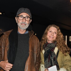 Exclusif - Thierry Lhermitte avec sa femme Hélène - Générale de la pièce "Groenland" avec Géraldine Danon au théâtre "La Scala" à Paris le 8 novembre 2019. © Coadic Guirec/Bestimage