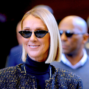 Céline Dion est en promotion à New York pour son nouvel album "Courage" le vendredi 15 novembre 2019.