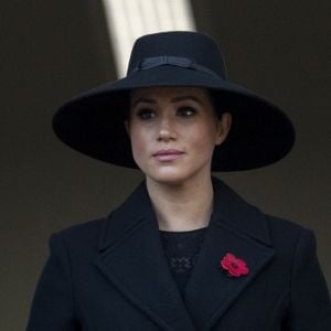 Meghan Markle, duchesse de Sussex - La famille royale d'Angleterre lors du National Service of Remembrance à Londres le 10 novembre 2019.