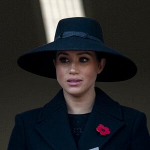 Meghan Markle, duchesse de Sussex - La famille royale d'Angleterre lors du National Service of Remembrance à Londres le 10 novembre 2019.