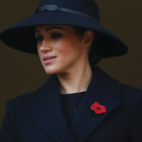 Sophie Rhys-Jones, comtesse de Wessex, Meghan Markle, duchesse de Sussex - La famille royale d'Angleterre lors du National Service of Remembrance à Londres le 10 novembre 2019.