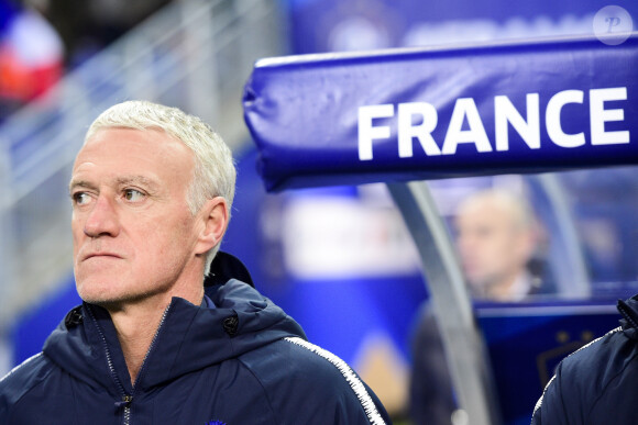 Didier Deschamps - Qualifications Euro 2020 : La France s'impose contre la Moldavie (2-1). Au stade de France, le 14 novembre 2019. © Anthony Bibard / Panoramic / Bestimage