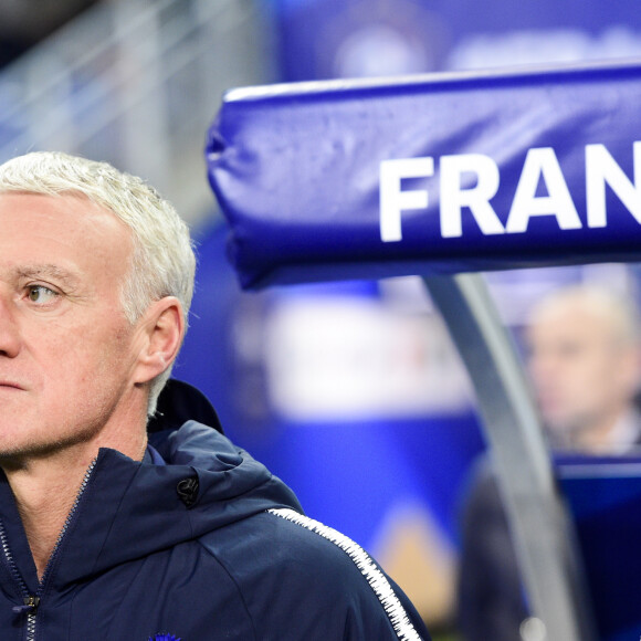 Didier Deschamps - Qualifications Euro 2020 : La France s'impose contre la Moldavie (2-1). Au stade de France, le 14 novembre 2019. © Anthony Bibard / Panoramic / Bestimage