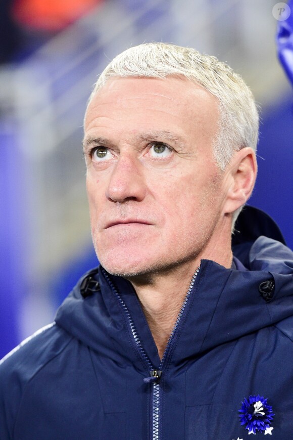 Didier Deschamps - Qualifications Euro 2020 : La France s'impose contre la Moldavie (2-1). Au stade de France, le 14 novembre 2019. © Anthony Bibard / Panoramic / Bestimage