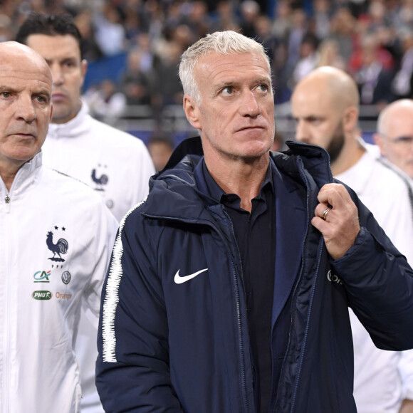 Didier Deschamps - Match de qualification pour l'Euro2020 "France - Turquie (1-1)" au Stade de France, Saint-Denis, le 14 octobre 2019.