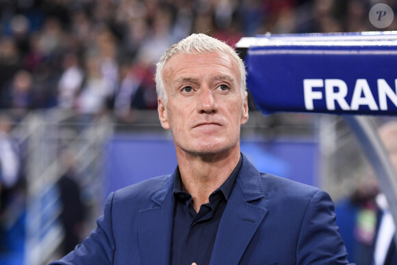 Didier Deschamps - Match de qualification pour l'Euro2020 "France - Turquie (1-1)" au Stade de France, Saint-Denis, le 14 octobre 2019.