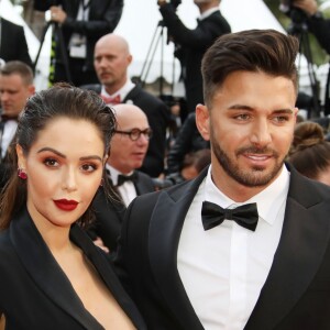 Nabilla Benattia (enceinte) et son mari Thomas Vergara - Montée des marches du film "A Hidden Life" lors du 72ème Festival International du Film de Cannes, le 19 mai 2019. © Denis Guignebourg/Bestimage