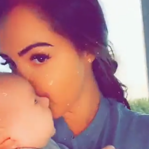 Nabilla et son fils Milann à Dubaï - Snapchat, 18 novembre 2019