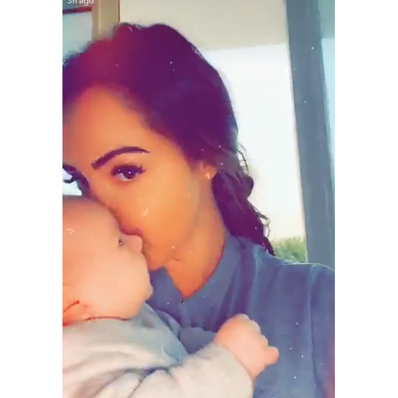 Nabilla et son fils Milann à Dubaï - Snapchat, 18 novembre 2019