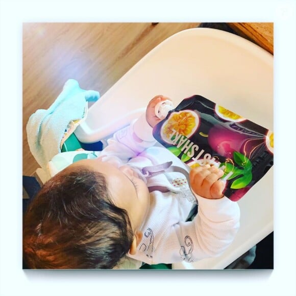 Photo du fils d'Audrey Chauveau, sur Instagram, le 20 septembre 2019